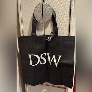 DSW Black Shopper Tote